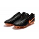 Nike Tiempo Legend VII FG ACC Mens Soccer Cleats - Black Orange