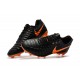 Nike Tiempo Legend VII FG ACC Mens Soccer Cleats - Black Orange