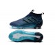 adidas ACE 17 Plus PureControl FG-AG Football Boots Deep Blue Black