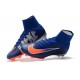 Nike Mercurial Superfly V FG ACC Mens Boot - Blue Orange