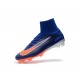 Nike Mercurial Superfly V FG ACC Mens Boot - Blue Orange