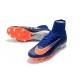 Nike Mercurial Superfly V FG ACC Mens Boot - Blue Orange