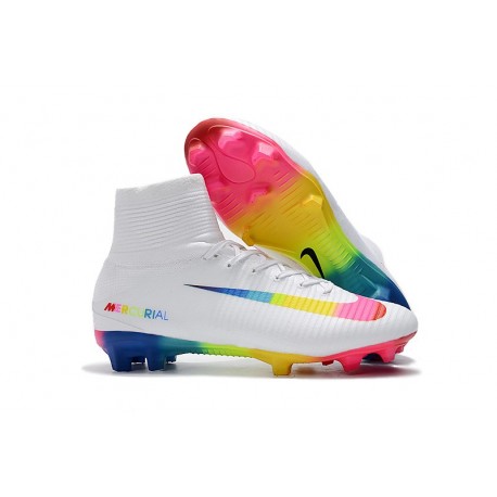 colorful football cleats