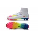 Nike Mercurial Superfly V FG ACC Mens Boot -White Colorful
