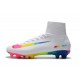 Nike Mercurial Superfly V FG ACC Mens Boot -White Colorful