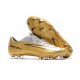 Nike Mercurial Vapor 11 FG Firm Ground New Cleat - Gold White