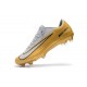 Nike Mercurial Vapor 11 FG Firm Ground New Cleat - Gold White