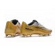 Nike Mercurial Vapor 11 FG Firm Ground New Cleat - Gold White