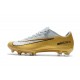 Nike Mercurial Vapor 11 FG Firm Ground New Cleat - Gold White