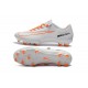 Nike Mercurial Vapor 11 FG Firm Ground New Cleat - White Orange