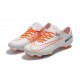 Nike Mercurial Vapor 11 FG Firm Ground New Cleat - White Orange