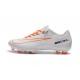 Nike Mercurial Vapor 11 FG Firm Ground New Cleat - White Orange