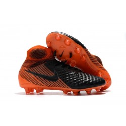 Top Nike Magista Obra 2 FG Firm Ground Boots - Black Orange