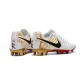 Nike Tiempo Legend VII FG ACC Mens Soccer Cleats - White Gold Black