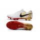 Nike Tiempo Legend VII FG ACC Mens Soccer Cleats - White Gold Black