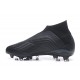adidas New Predator 18+ FG Soccer Cleats All Black