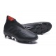 adidas New Predator 18+ FG Soccer Cleats All Black