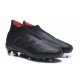 adidas New Predator 18+ FG Soccer Cleats All Black