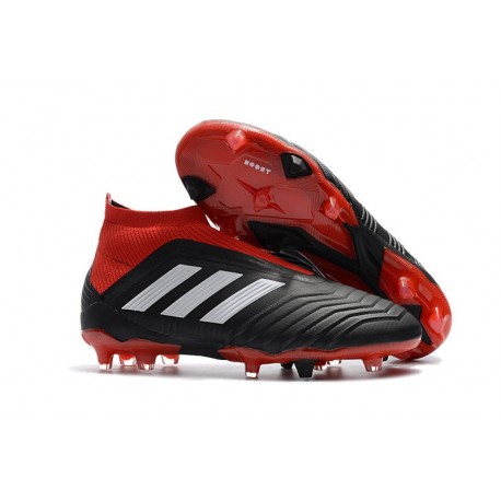 adidas predator red white black