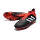 adidas New Predator 18+ FG Soccer Cleats Black Red White