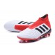 adidas New Predator 18+ FG Soccer Cleats White Red Black