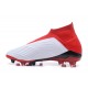 adidas New Predator 18+ FG Soccer Cleats White Red Black