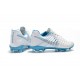 Nike Tiempo Legend VII FG ACC Mens Soccer Cleats - White Blue