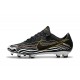 Nike Mercurial Vapor XI FG Men's Boots - Black White Gold