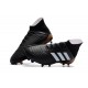 adidas Predator 18.1 Mens FG Football Boots Black White Red