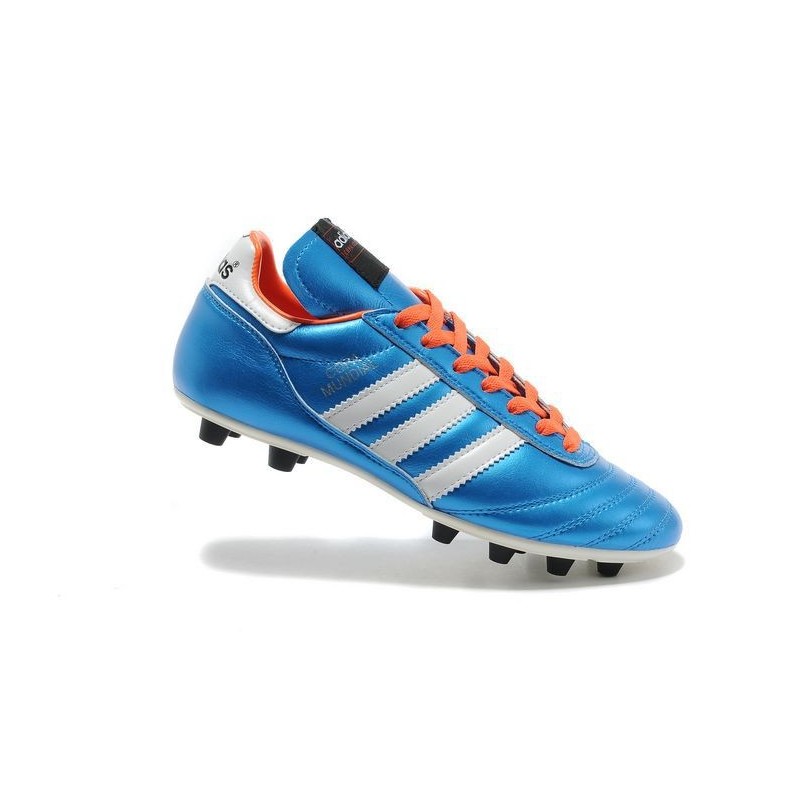 adidas Copa Mundial FG K-Leather Football Shoes Solar Blue