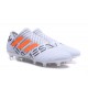 adidas Nemeziz Messi 17+ 360 Agility FG White Grey Orange