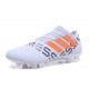 adidas Nemeziz Messi 17+ 360 Agility FG White Grey Orange