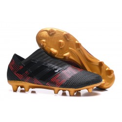 adidas Nemeziz Messi 17+ 360 Agility FG Black Gold Red