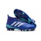 adidas New Predator 18+ FG Soccer Cleats Blue White