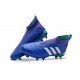 adidas New Predator 18+ FG Soccer Cleats Blue White