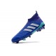 adidas New Predator 18+ FG Soccer Cleats Blue White