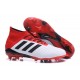 adidas Predator 18.1 Mens FG Football Boots White Red