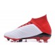 adidas Predator 18.1 Mens FG Football Boots White Red