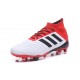 adidas Predator 18.1 Mens FG Football Boots White Red