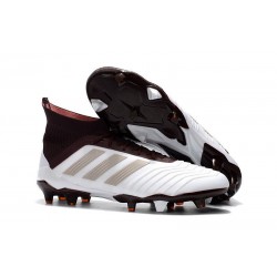 adidas Predator 18.1 Mens FG Football Boots White Brown