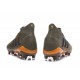 adidas Predator 18.1 Mens FG Football Boots Olive Green Black Orange