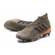 adidas Predator 18.1 Mens FG Football Boots Olive Green Black Orange