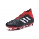 adidas Predator 18.1 Mens FG Football Boots Black White Red