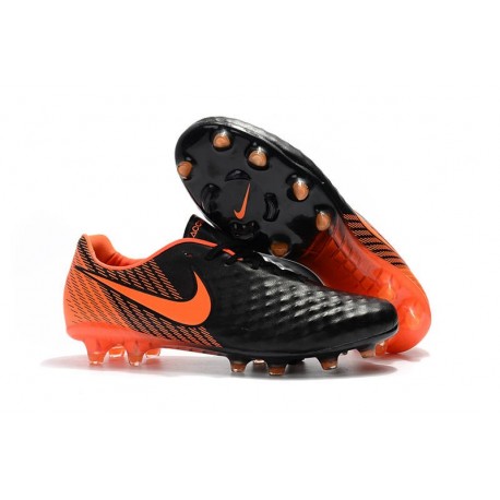 Nike Magista Opus II FG ACC Football Shoes Black Orange