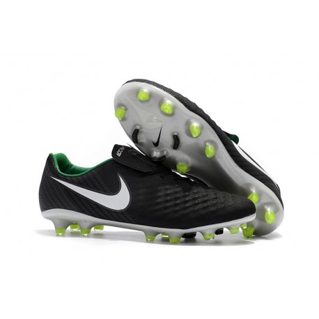 Nike Magista Opus II FG ACC Football Shoes Black White