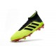 adidas Predator 18.1 Mens FG Football Boots Fluo Black