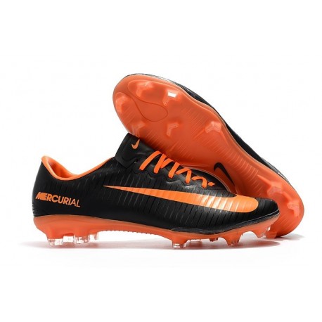 Nike Mercurial Vapor XI FG Men's Boots - Black Orange