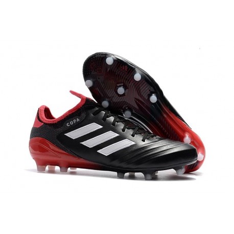 adidas Copa 18.1 FG New Football Boots Black White Red