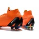 Nike Mercurial Superfly VI 360 Elite FG Soccer Cleats - Total Orange Black