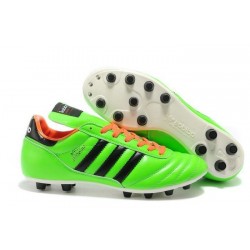 adidas Copa Mundial FG K-Leather Football Shoes Solar Slime